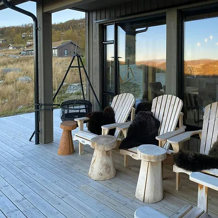 Mountain At Bergsjoen With Panoramic Views
