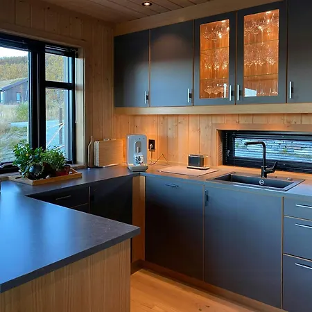 Mountain At Bergsjoen With Panoramic Views