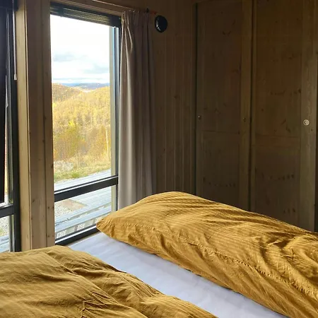 Mountain At Bergsjoen With Panoramic Views