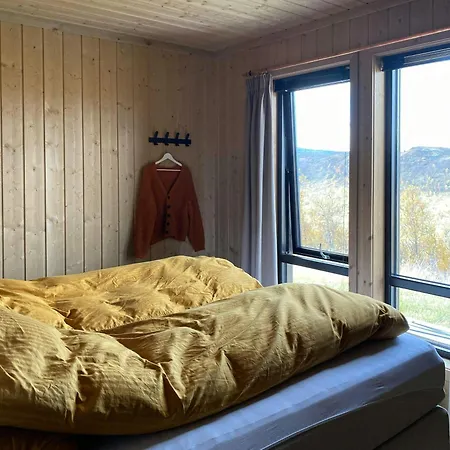 Mountain At Bergsjoen With Panoramic Views