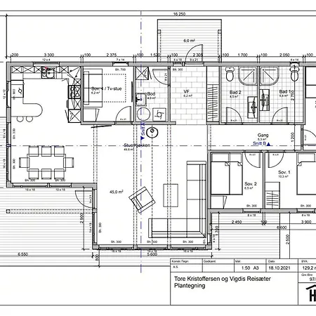 Mountain At Bergsjoen With Panoramic Views Casa vacanze *