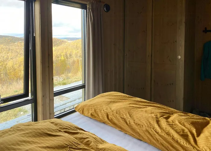 Mountain At Bergsjoen With Panoramic Views