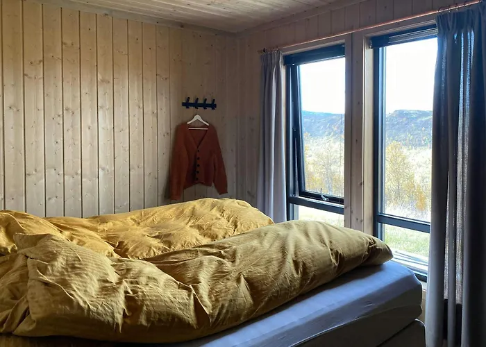Mountain At Bergsjoen With Panoramic Views