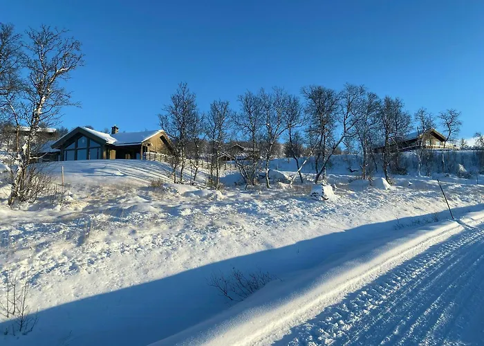 Дом отдыха Mountain At Bergsjoen With Panoramic Views Ол